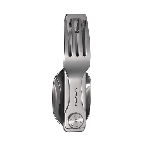 2-in-1 Folding Camp Cutlery Set | ROXON Tools