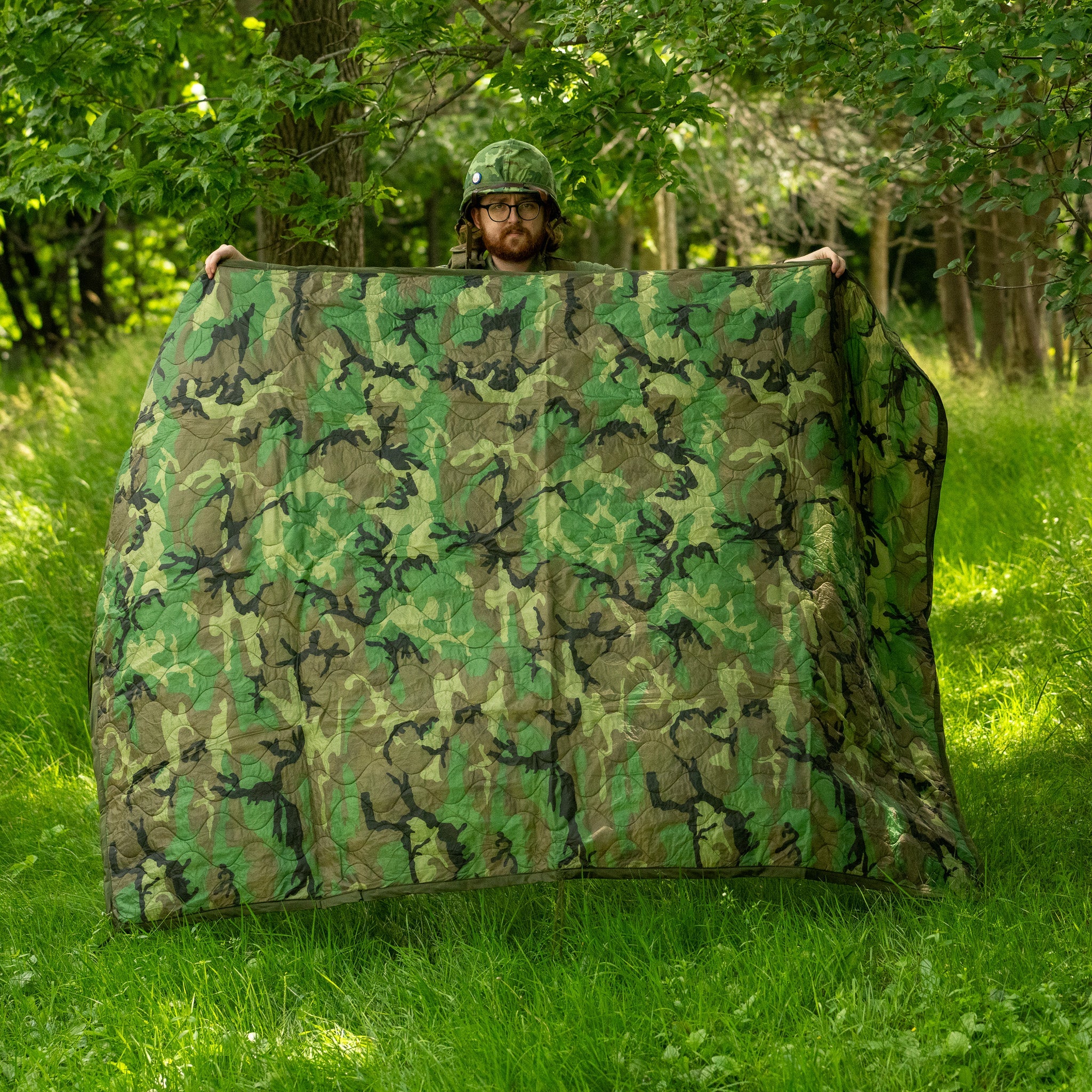 USGI M81 Woodland Poncho Liner/Woobie