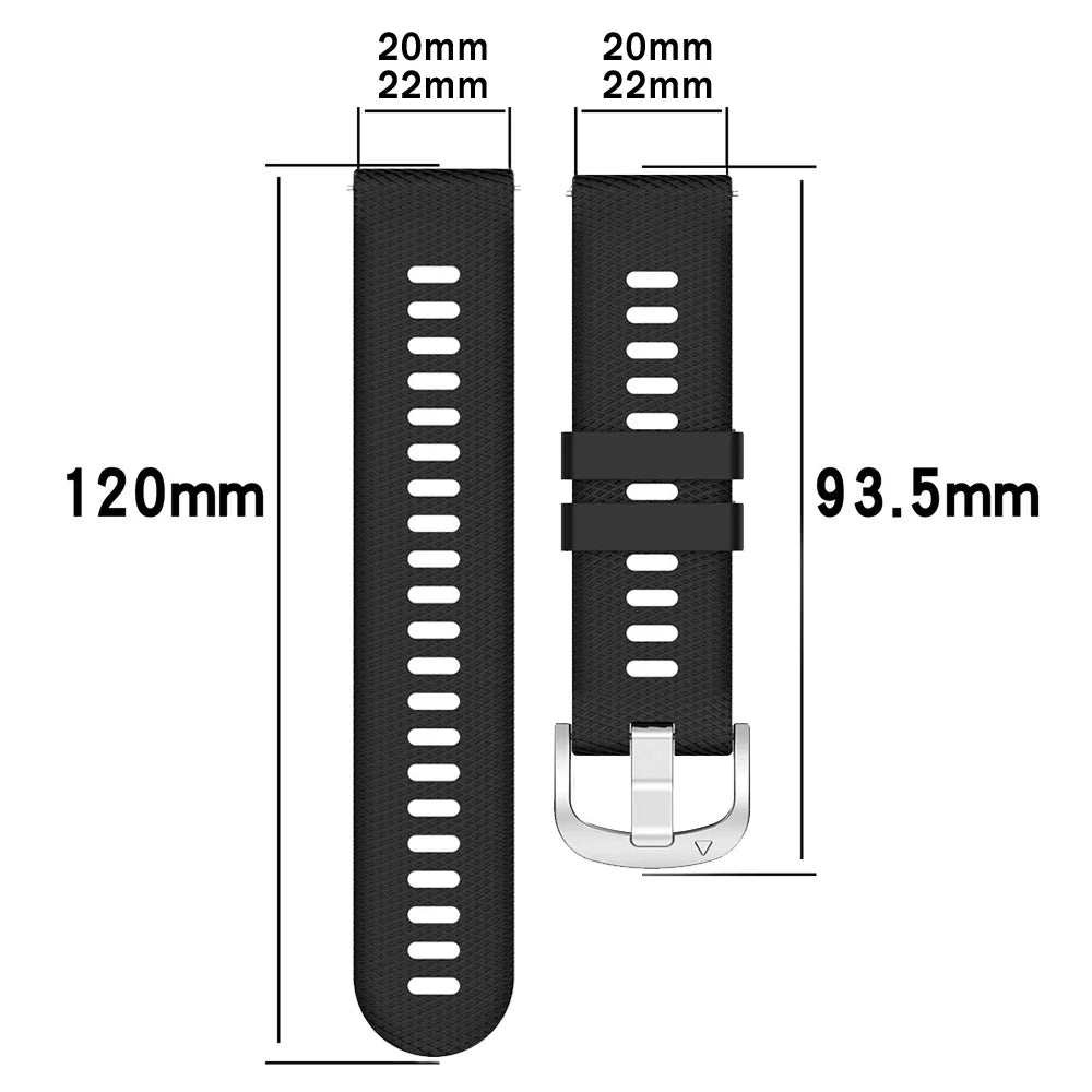 COROS Silicone Band for Pace Series and APEX Sport Watch Strap
