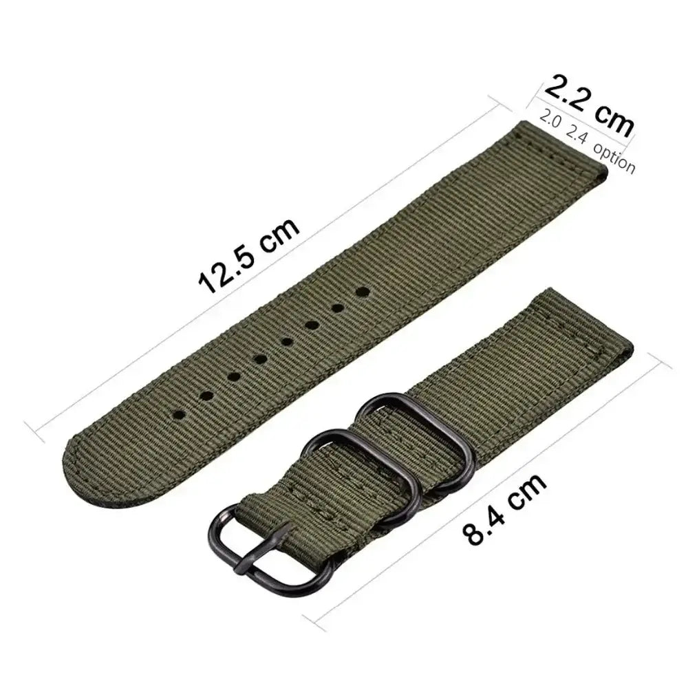 Amazfit Nylon Watch Bands - Sport Strap, Durable Fabric Band, Universal Fit