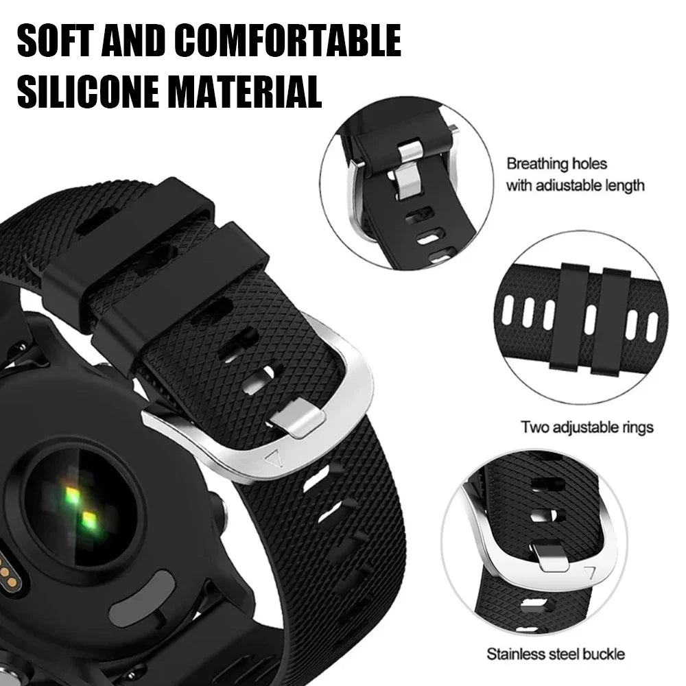 COROS Silicone Band for Pace Series and APEX Sport Watch Strap